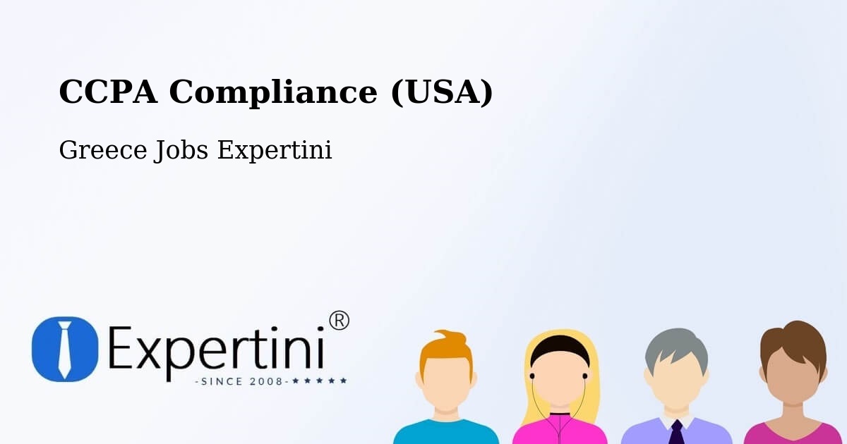 CCPA Privacy Rights & Compliance Notice – Néa Róda - Greece Jobs Expertini