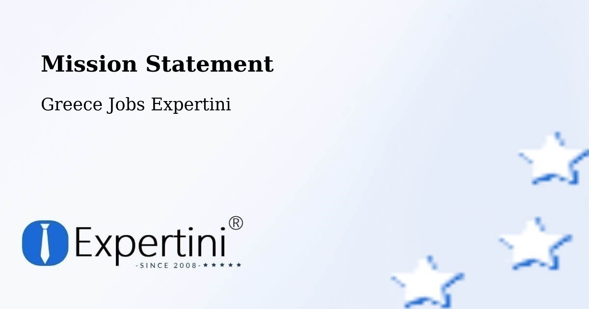 Corporate Mission – Néa Róda - Greece Jobs Expertini